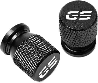 Motorcycle Tire Valve Air Port Stem Cover Cap Plug Accessories Compatible with R1200GS R1250GS LC ADVBlack