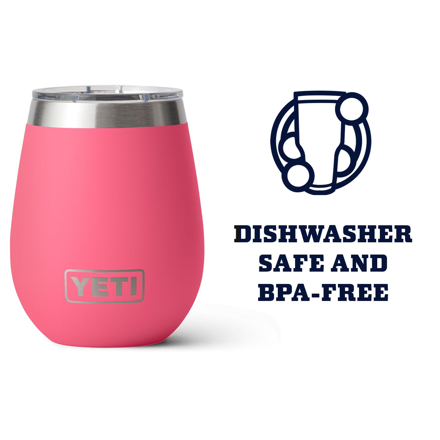 Amazon.co.jp: YETI Rambler 10 oz Wine Tumbler, Vacuum Insulated