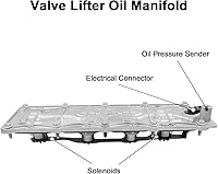 Vista 3 de 12571609 Colector de aceite del elevador de válvula solenoide de desactivación de cilindro compatible con Chevy Avalanche Express Silverado Suburban