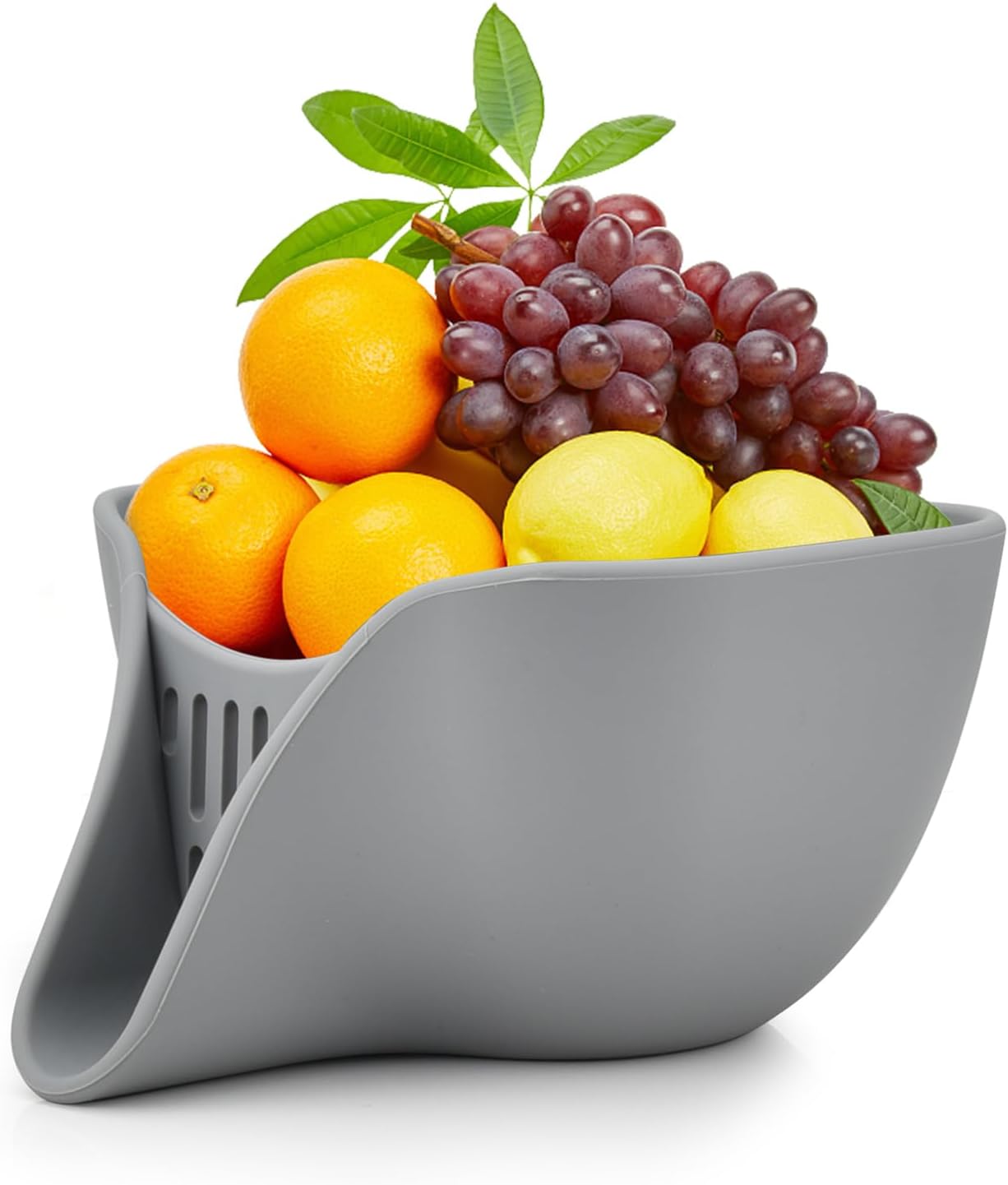 Multifunctional Drain Basket Strainer For Kitchen, Small Colander Bowl with Spout, Pasta Strainer, Silicone Food Strainer, Fruit and Vegetable Salad Washing Multifunctional Drain Basket Strainer For Kitchen, Small Colander Bowl with Spout, Pasta Strainer, Silicone Food Strainer, Fruit and Vegetable Salad Washing