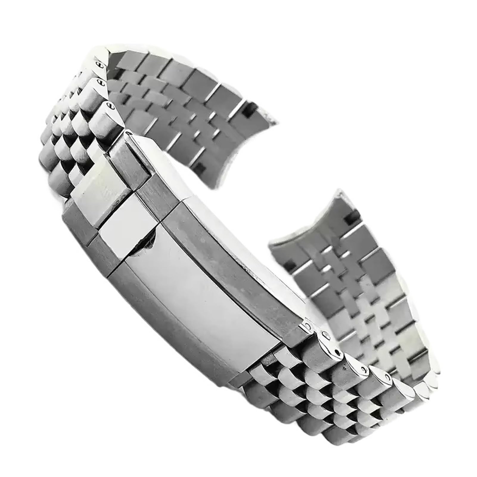 Bracelet montre Jubilee 20 mm acier de luxe pour vos sorties et réunions - 8