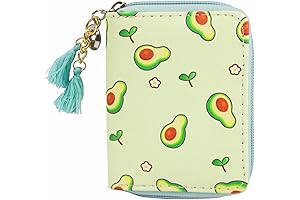 Avocado Pattern Clutch Wallets