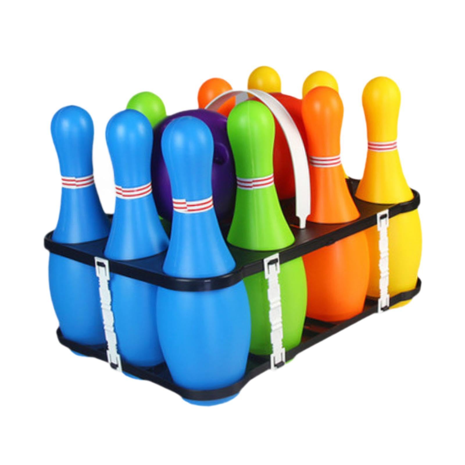Bowling Set für Kinder mit Kegeln Und Bällen, Geschenkidee