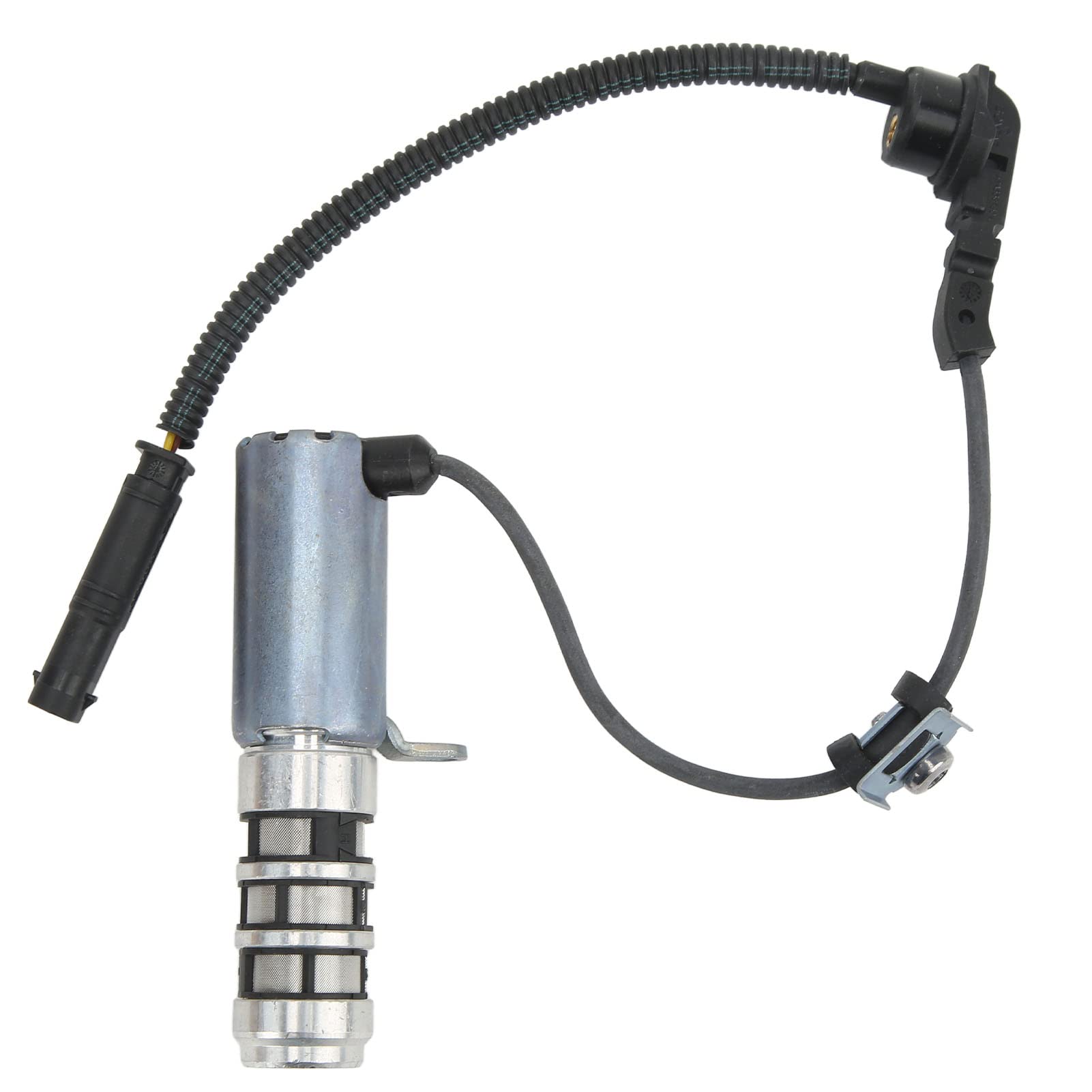 Tbest Elettrovalvola Sensore Pompa Olio, Accessori Auto Valvola Solenoide Pompa Olio 037990 Sostituzione per Motore Auto 3008 1.6T