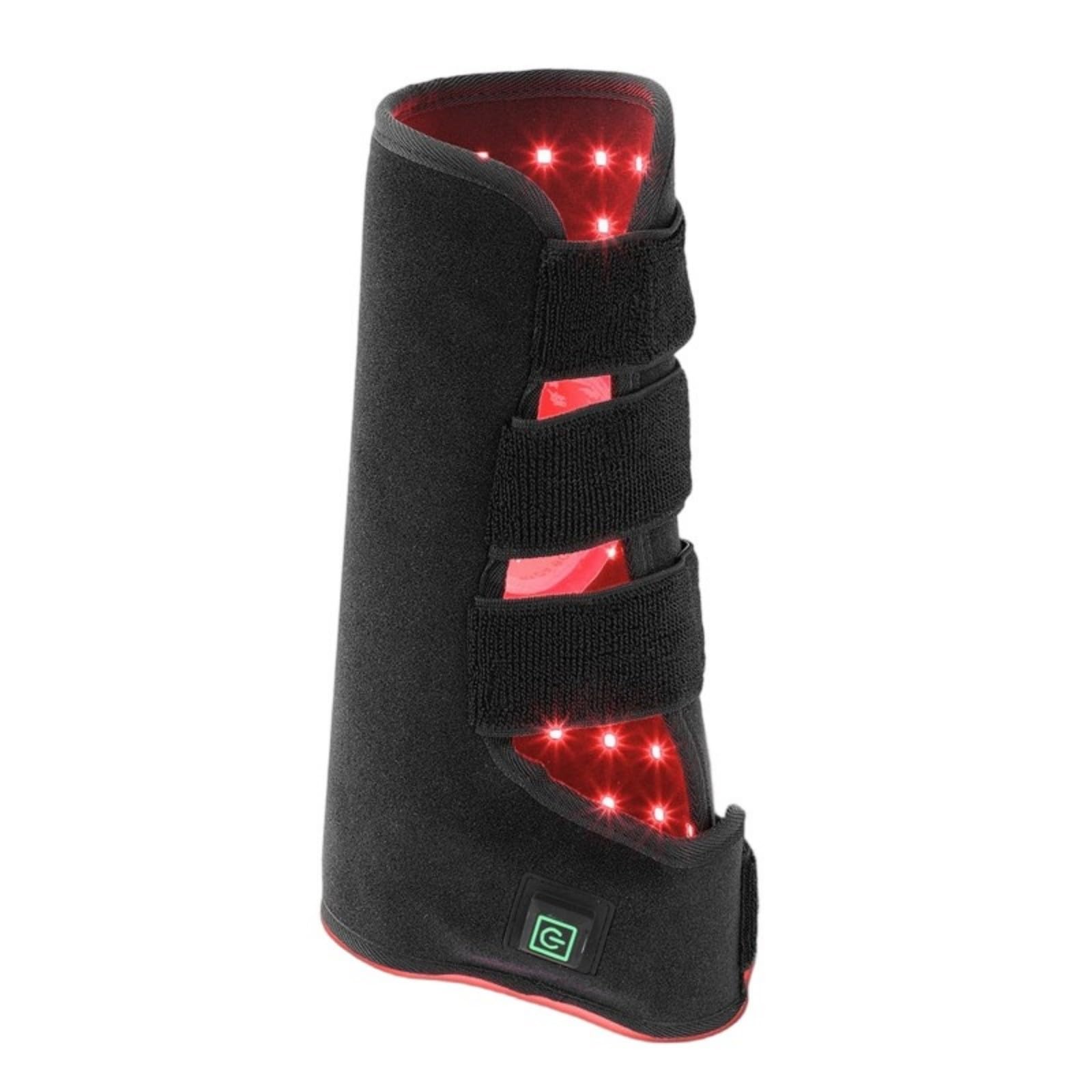Almohadilla de fototerapia de pata de caballo de instalación rápida con tela para atletas ecuestres profesionales para apoyar dispositivos de terapia de luz para caballos