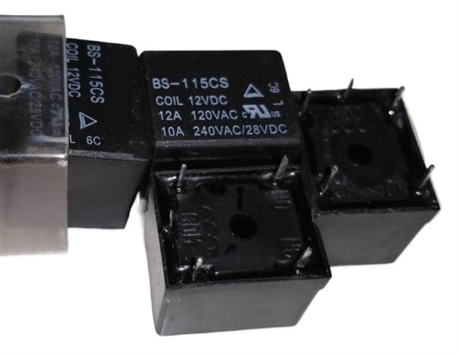 Relais 5 Broches 12VDC BS-115CS pour circuits électroniques