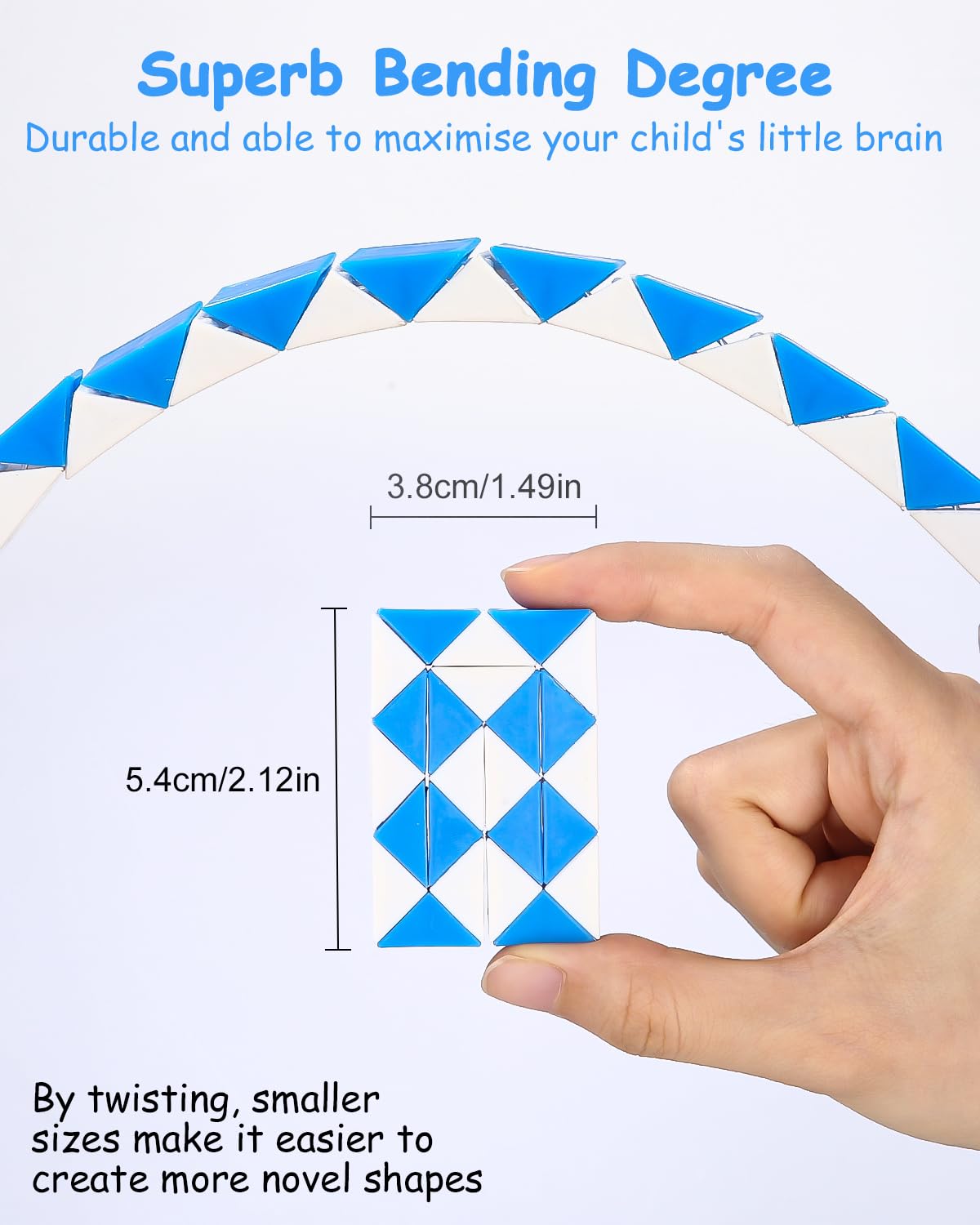 30 sztuk 24 klocki magiczne kostki węża,magiczny wąż,Prezent urodzinowy dla dzieci,zabawka dla dzieci,mini skręcane puzzle kostki,inteligencja,upominki na przyjęcie urodzinowe