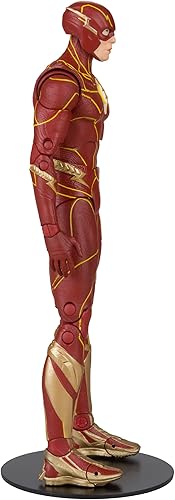 Miniatura 5 de McFarlane Toys The Flash Speed Force Variant (The Flash Movie) 7 Figuras Store Etiqueta de oro exclusiva