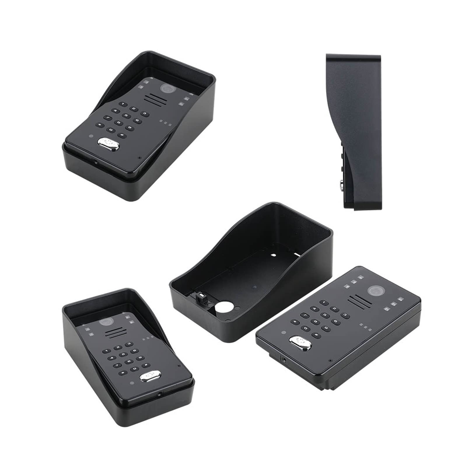 Videocitofono Quattro Famiglie Professionale Monitor Colori Alta