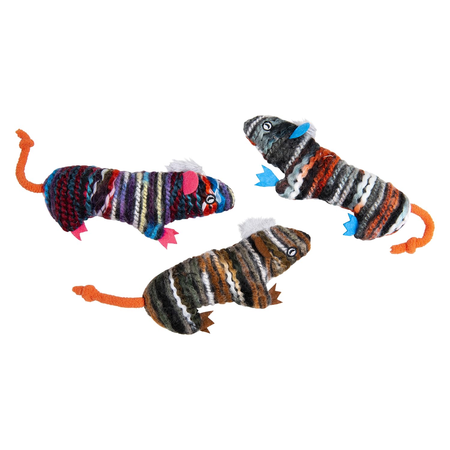 JACK AND VANILLA, Purrl Interactive Pet Toy, Durable and Non-Toxic, Ideal for Play and Cuddling, Easy to Clean, 15 cm, Bright Colour, Model