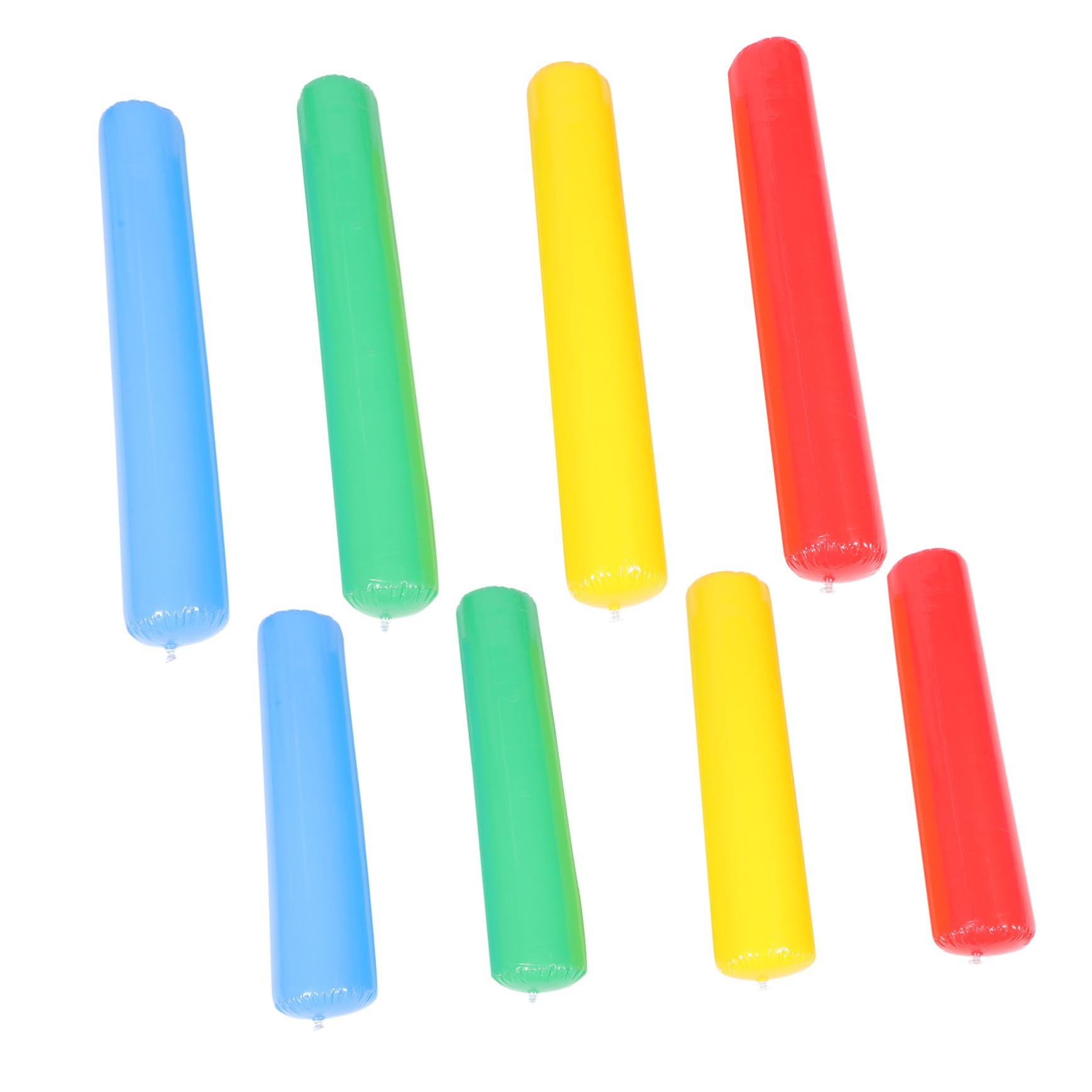 COLLBATH 8pcs Inflatable Cheering Sticks for Thunder Sticks for Concerts Parties Kindergarten Events Lightweight Reusable