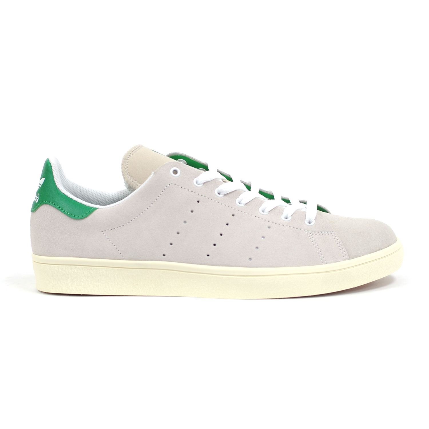adidas gazelle silver green womens Adidas-Stan Smith Vulc Shoes-Men-Ftwr White / Ftwr White / Green-5.5 main image 0