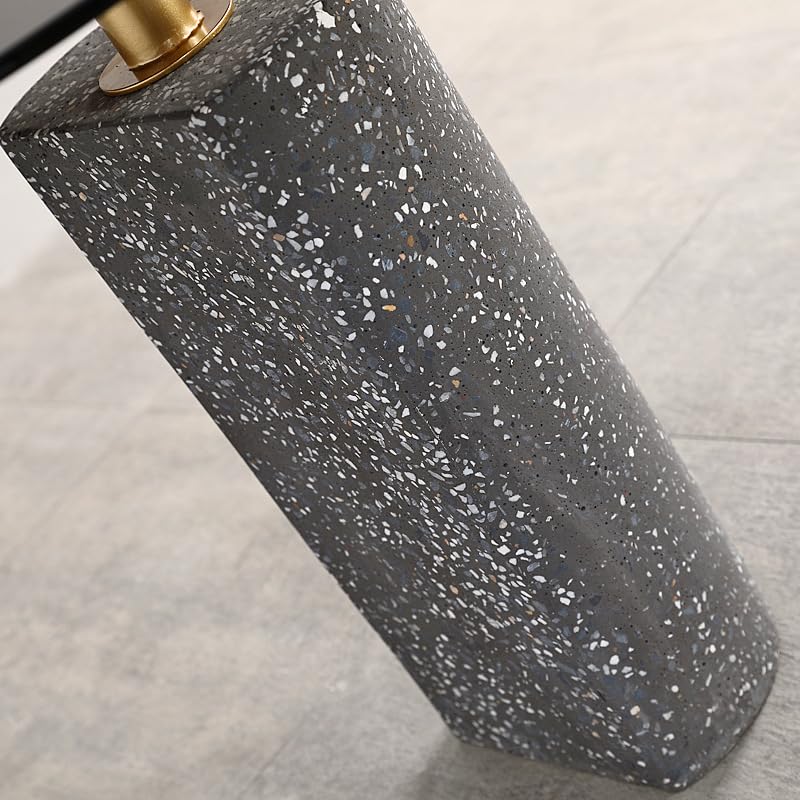 eexbz Sofa Nordic Coffee Table Glass Panel Corner Table Living Room Home Small Apartment Side Table Balcony Leisure Coffee Table Sofas for Living Room(B)