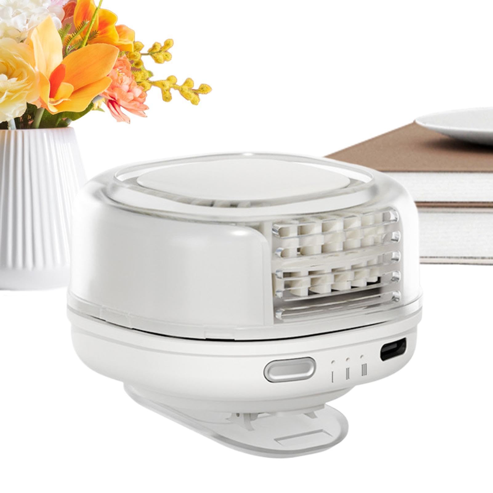 Ventilador de clip silencioso y recargable con varias velocidades de refrigeración portátil