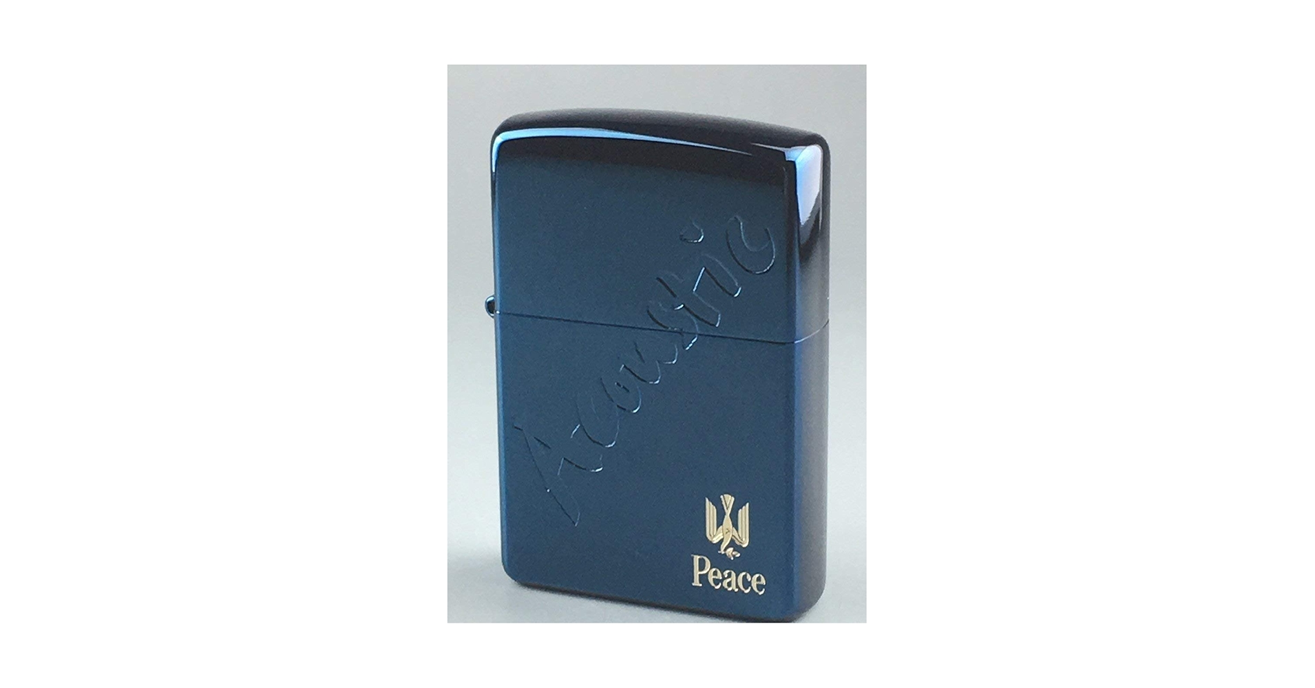 その他 Peace ZIPPO zippo Peace ブルーチタン 懸賞商品 1995年製造 - zippo-LAND G.