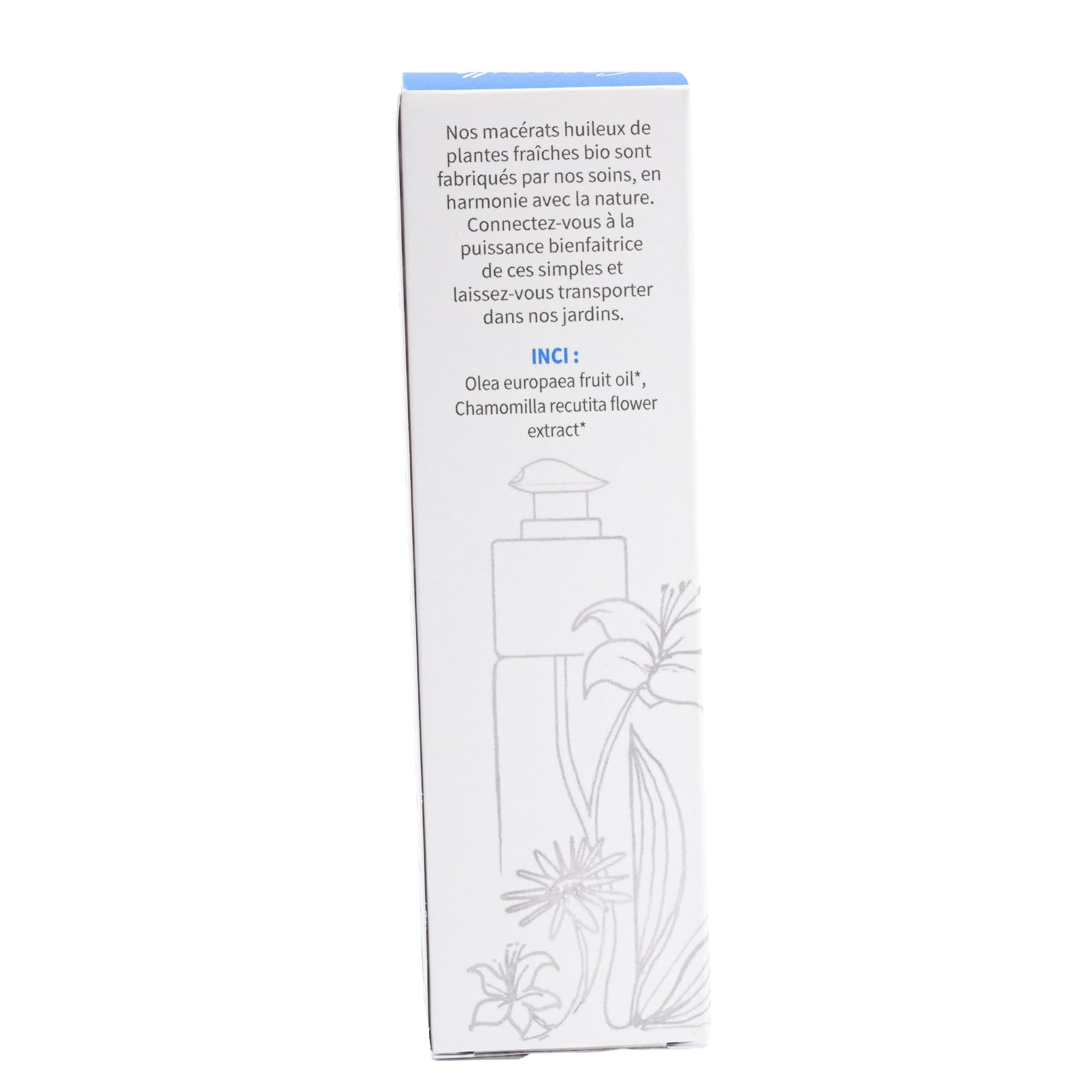 Herbiolys | Huile végétale Bio | Huile Bien-être | Camomille matricaire (Relaxante) | Visage & Corps | 30 ml