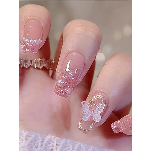 Secret Lives Acrylic Press On Nails 24 Pieces