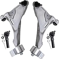 Vista 192 de Detroit Axle - Kit de suspensión delantera de 10 piezas para Chevrolet Trailblazer GMC Envoy 2004-2007 2005 2006 Soportes de brazo de control