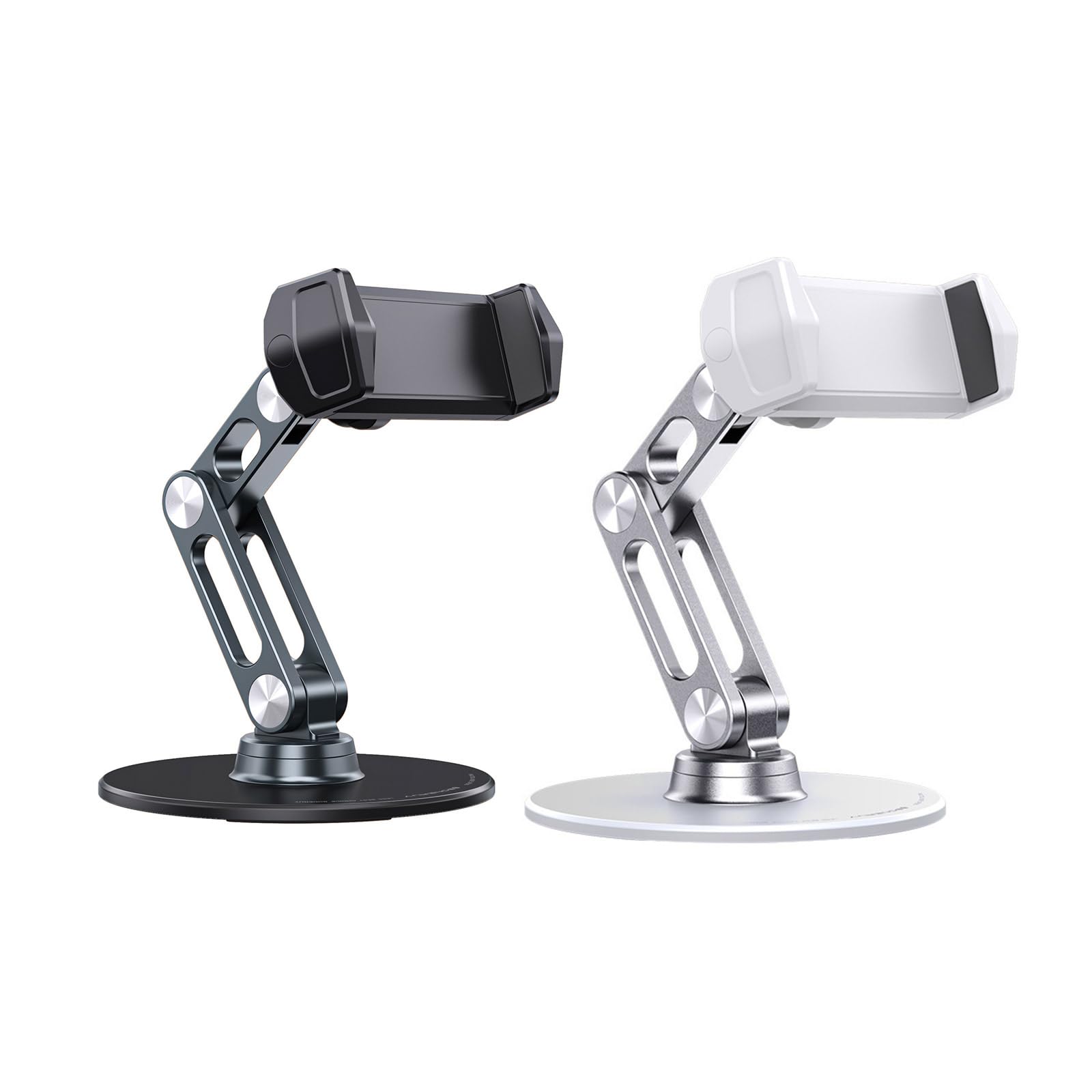 Soporte de escritorio portátil ligero ajustable para tableta, soporte para teléfonos de mesa