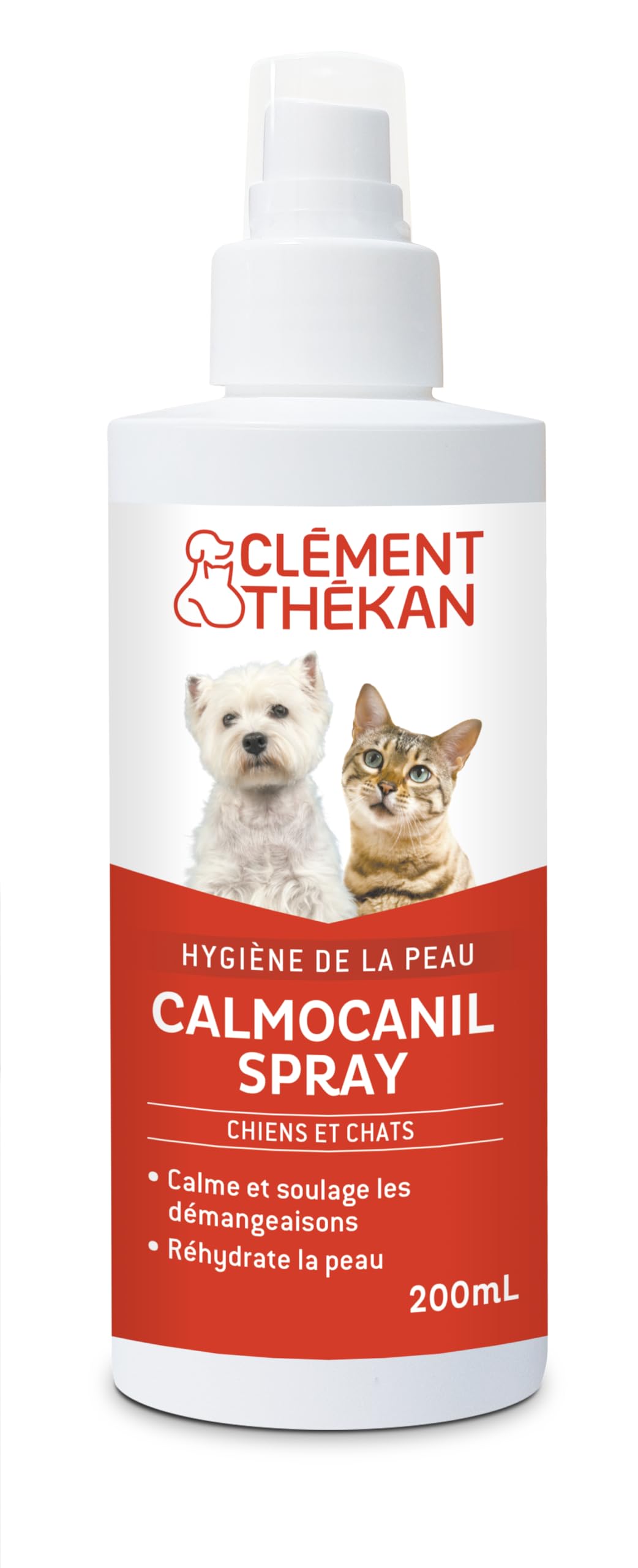 Clément Thékan - Spray Qui Calme et soulage Les démangeaisons pour Chiens et Chats - Calmocanil Spray 200 ML