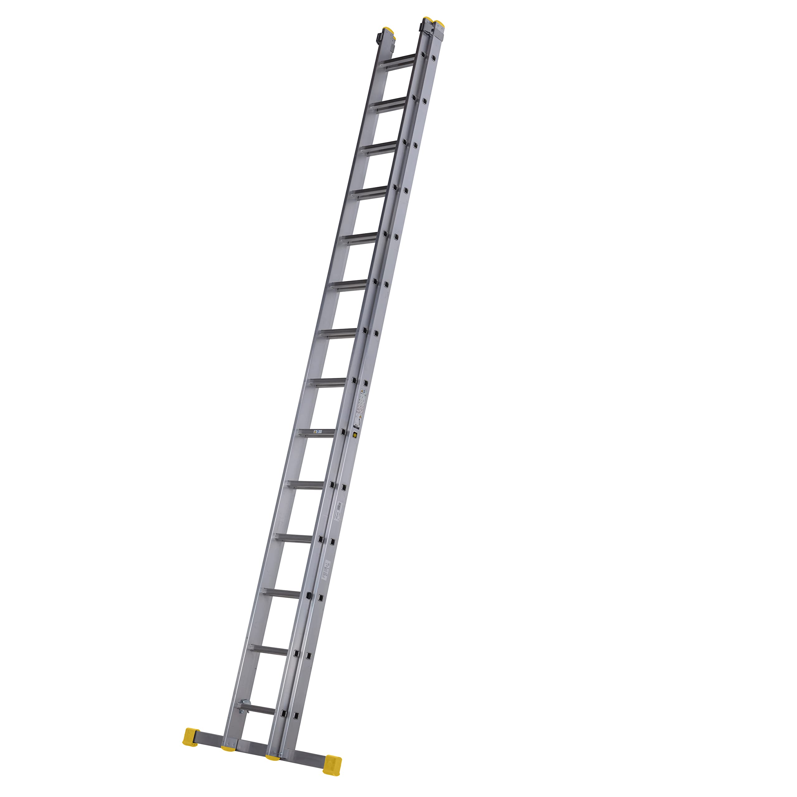 WernerAluminium Double Section Extension Ladder Box Section 4.13m