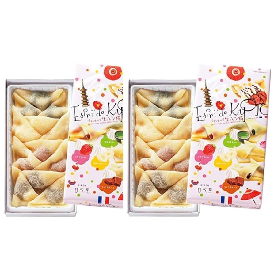 Amazon | 京都土産 Espri de KYOTO プチクレープ生八ッ橋 12個