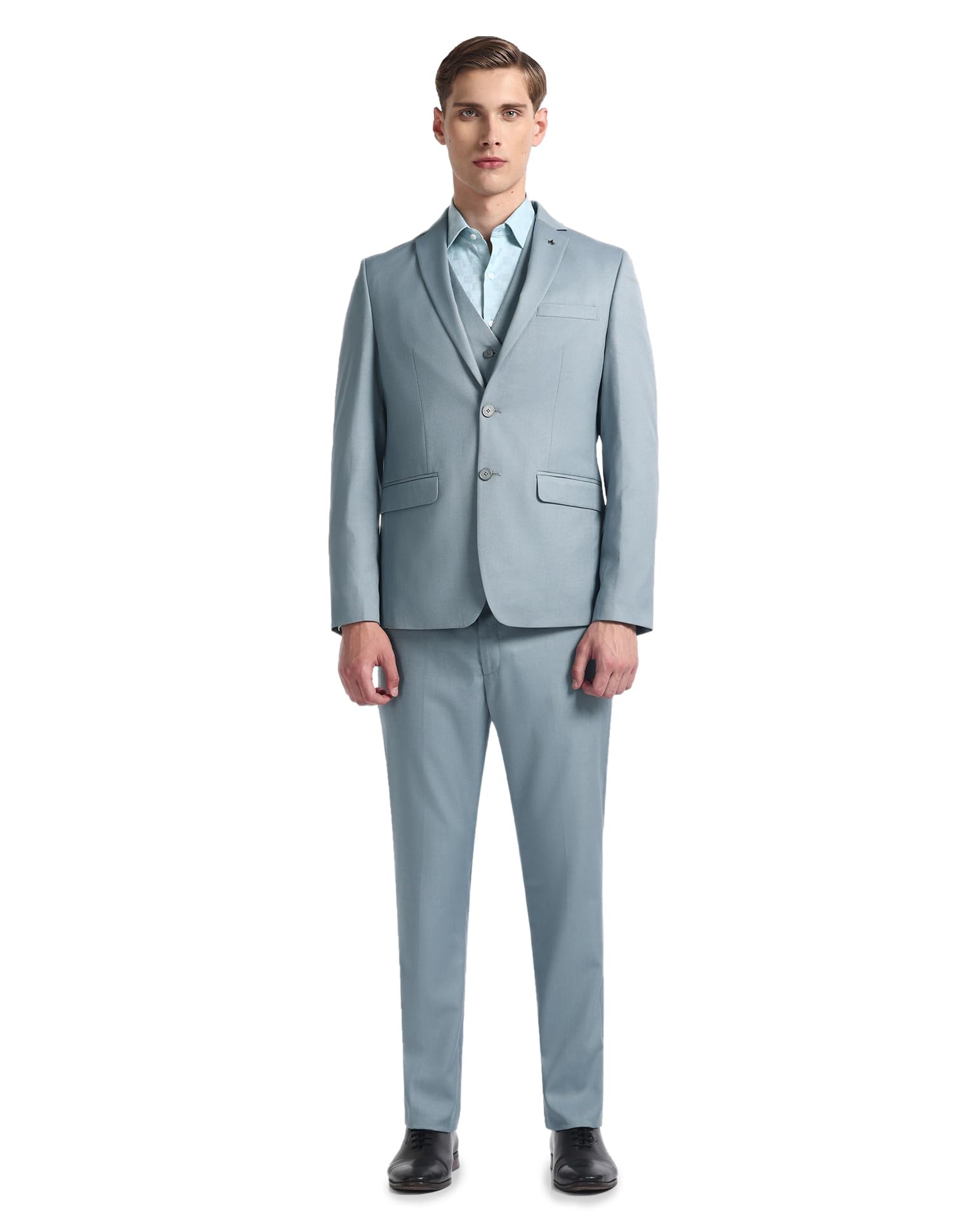 Tailored Regular Fit Three Piece Suit