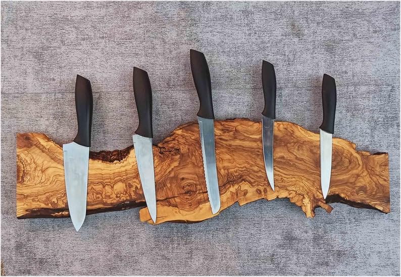 Magnetic Knife Rack, Knife Holder, Knife Bar, Storage For Wall, Knife Rack