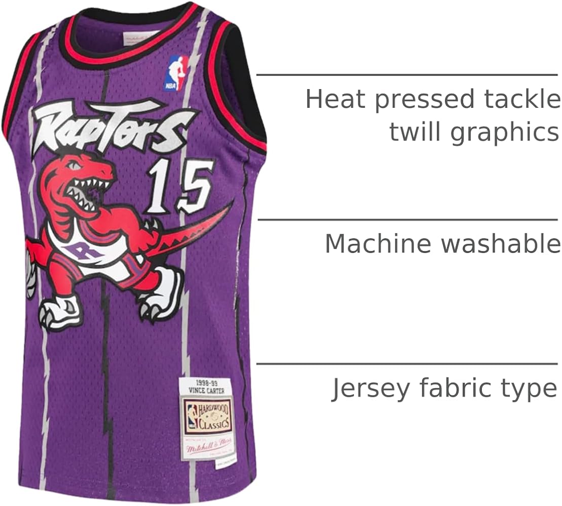 Vince Carter トロント・ラプターズ ジャージ 15 Vince Carter Nike Purple #15 Toronto Raptors Vintage