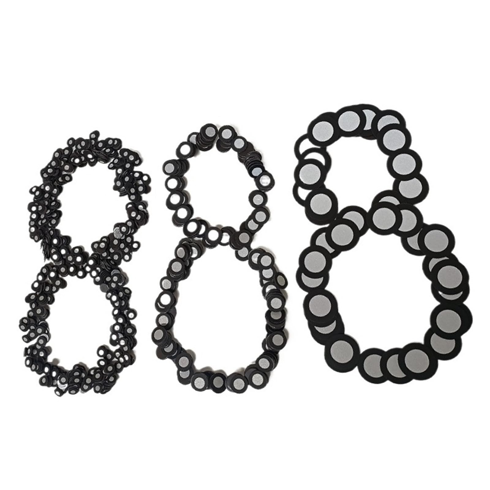 Markery do skanowania 3D 6 mm X 10 mm Magnetyczne odruchowe cele pozycjonowania Punkty dla skanerów ręcznych(1000pcs)