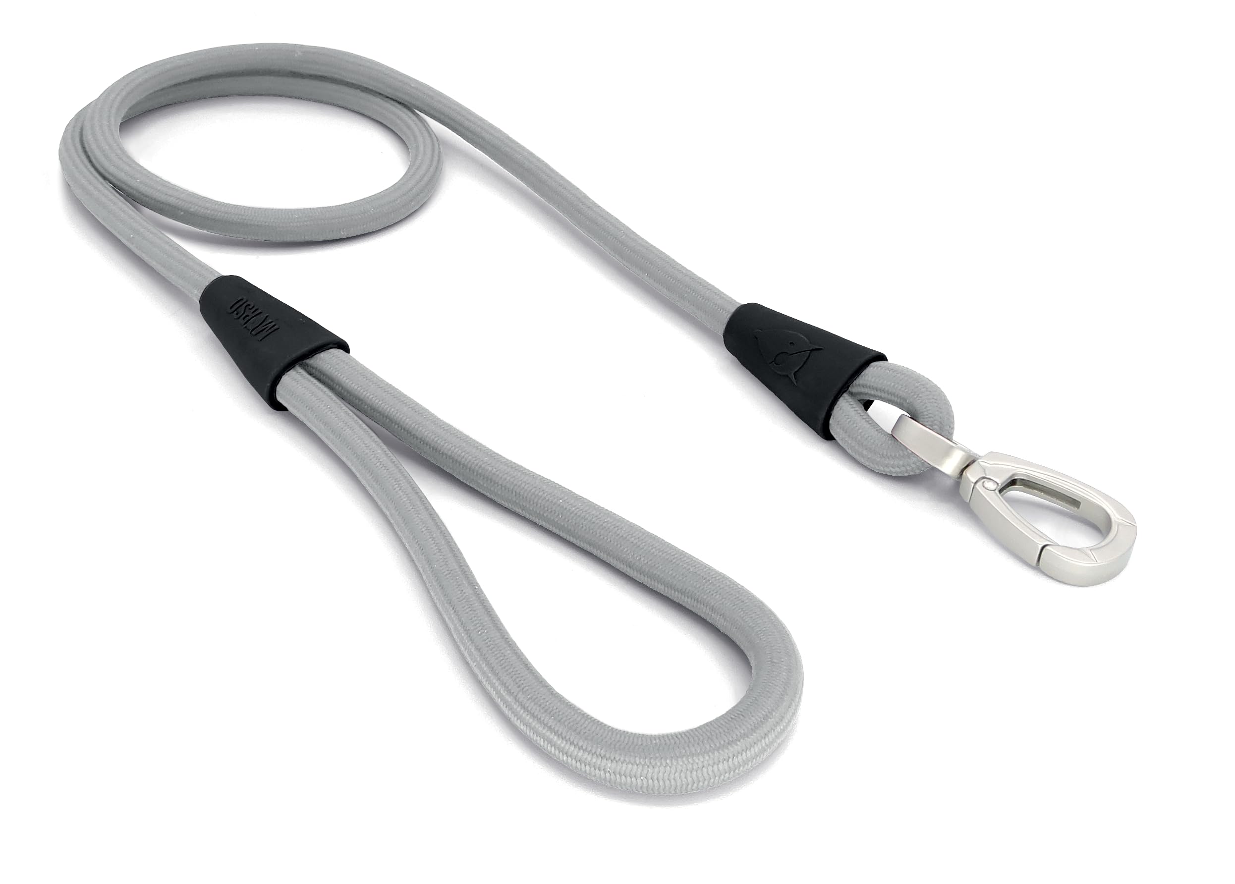 MORSORope Lead for Dogs, 120 cm Grey/Black
