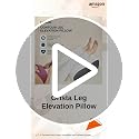 Image of Orista Contour Leg Elevation Pillow I Orthopedic Memory Foam Wedge for Pain Relief, Swelling, Varicose Veins & Post-Surgery Recovery I Washable Cover & 2-Year Warranty