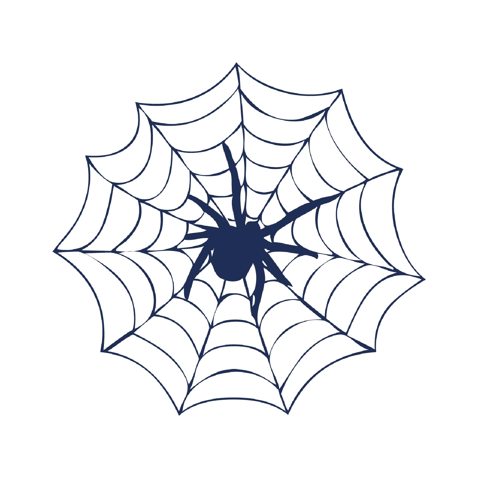 Tattwo.me – Tatuaje temporal para adultos y niños, dura 2 semanas, resistente al agua –araña en su red – Tinta de origen vegetal - Certificado UE de cosméticos – (M0225)