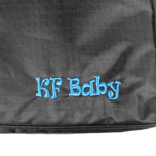 KF Baby Diaper Bag Insert Organizer - 12 x 6.4 x 8 inch, Black - Thumbnail 3