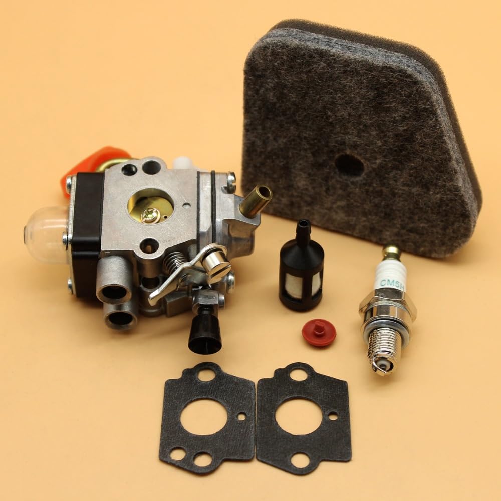 Zestaw serwisowy filtra powietrza gaźnika pasuje do STIHL FS87 FS90 R FS100 FS110 FS130 R FC 90 95 100 HL100 KM90 KM100 części kosy spalinowej