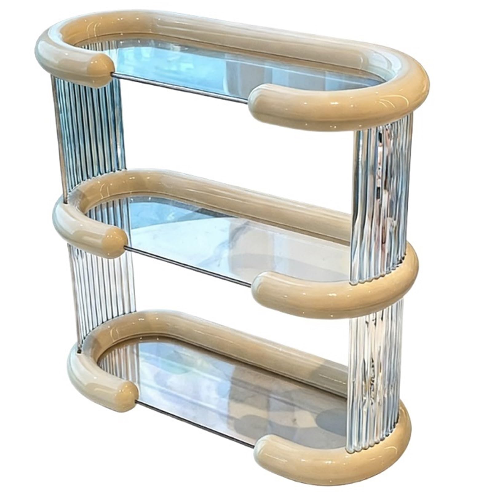 CFY652 in-Vehicle Cup Holder Dining Table Storage Water Cup Coffee Desktop Rack Adjustment(White)