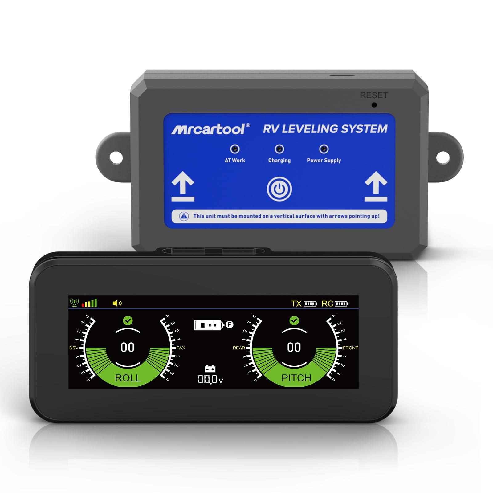 RV Leveling System, Camper Must Haves Rv Leveler, Level Accessories for Travel Trailer, Smart Wireless Leveler with High Precision