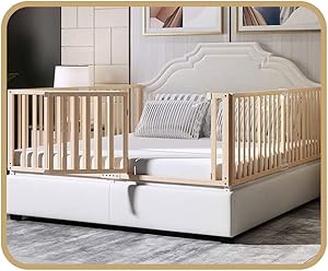 Generisch Generic Bettschutzgitter Holz 180 cm