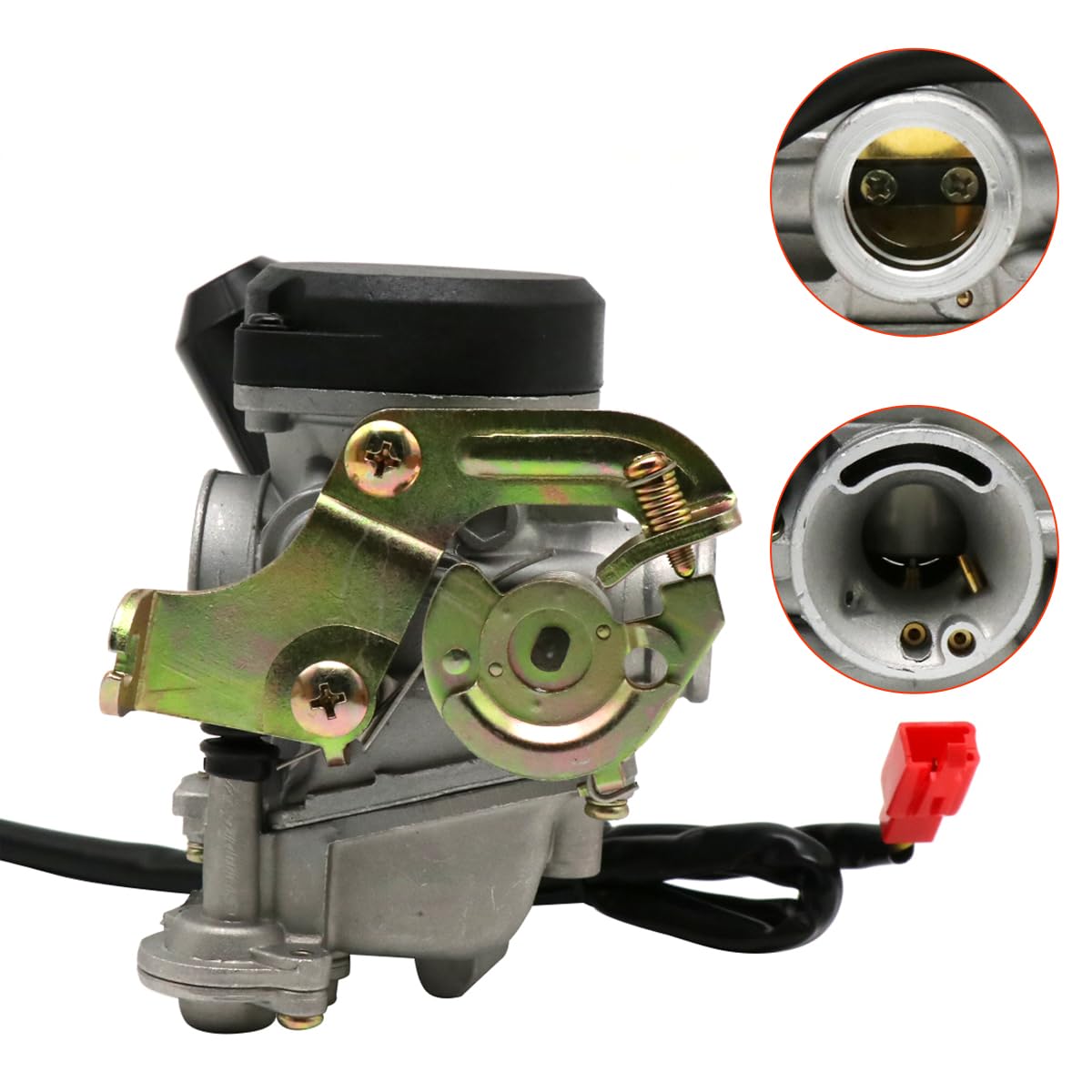 Carburador de moto Carburador PD18J de 18mm para carburador GY6 50CC 139QMB 139QMA para Scooter