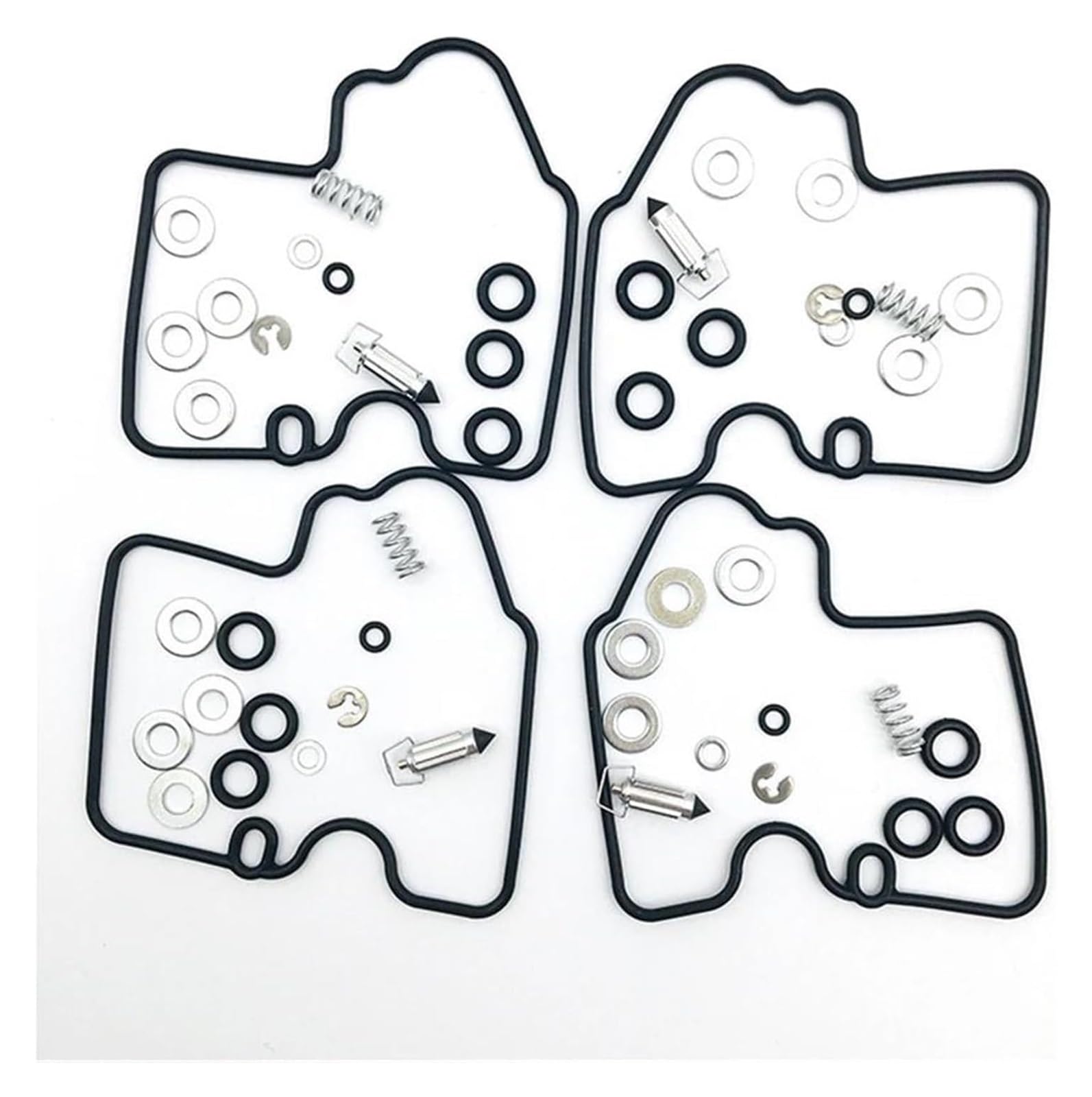 Kit De Réparation Carburateur pour Moto pour Yamaha YZF R6 YZF-R6 600 1999-2002 Joints À Membrane 4 Jeux Carburateur Moto pour Moteur