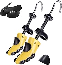 [Smilefoot] シューズストレッチャー サイズ調整 シューキーパー フィッター プラスチック 左右兼用 靴擦れ 靴ズレ 靴伸ばし 二個セット