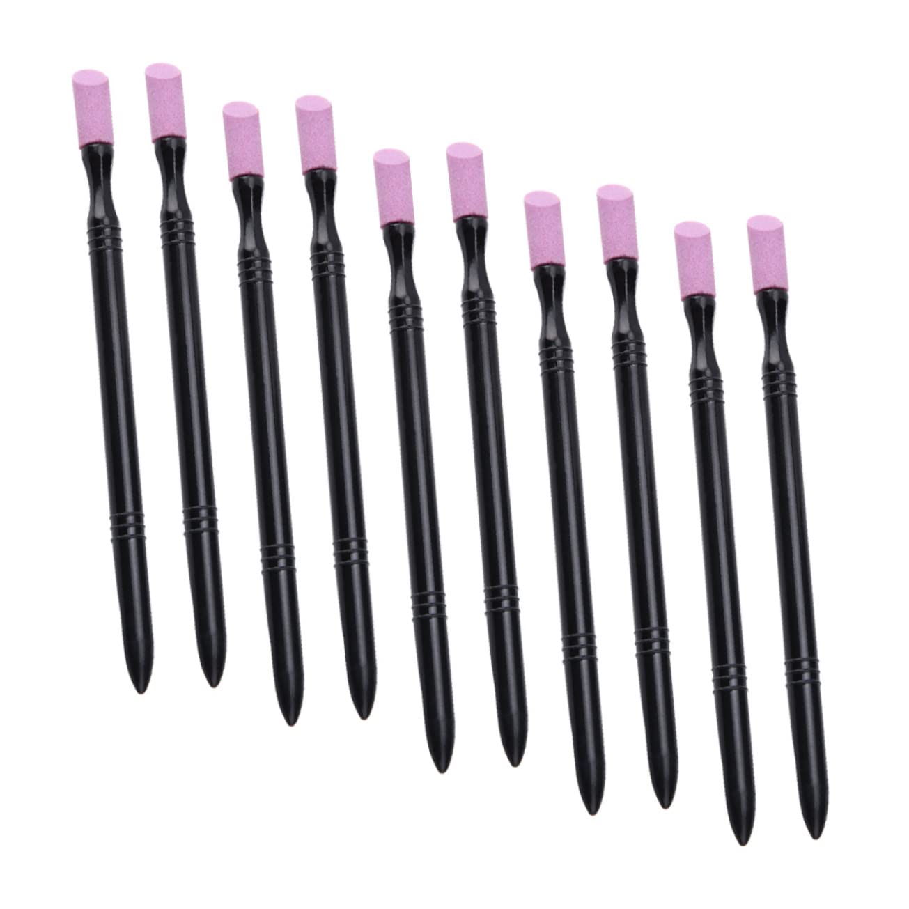 Healeved 50pièces Outils De Soins Des Ongles Bâtons De Pierre à Ongles Et Repousse-cuticules Pour Manucure Et Pédicure Pratique Et Portable Pour Soin Quotidien