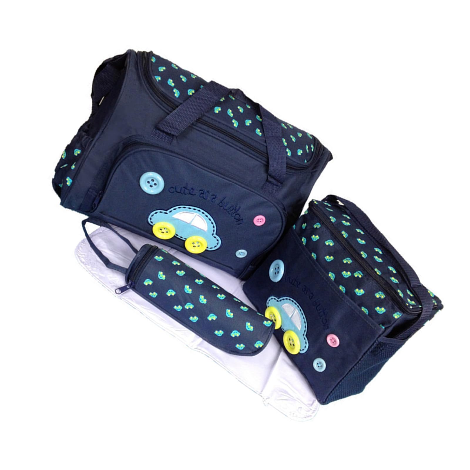 Mekalero B 4Pcs Multifunctional Aby Changing Ag Set Spacious And Practical Aby Changing Ag Set For Modern Parenting Needs Diaper