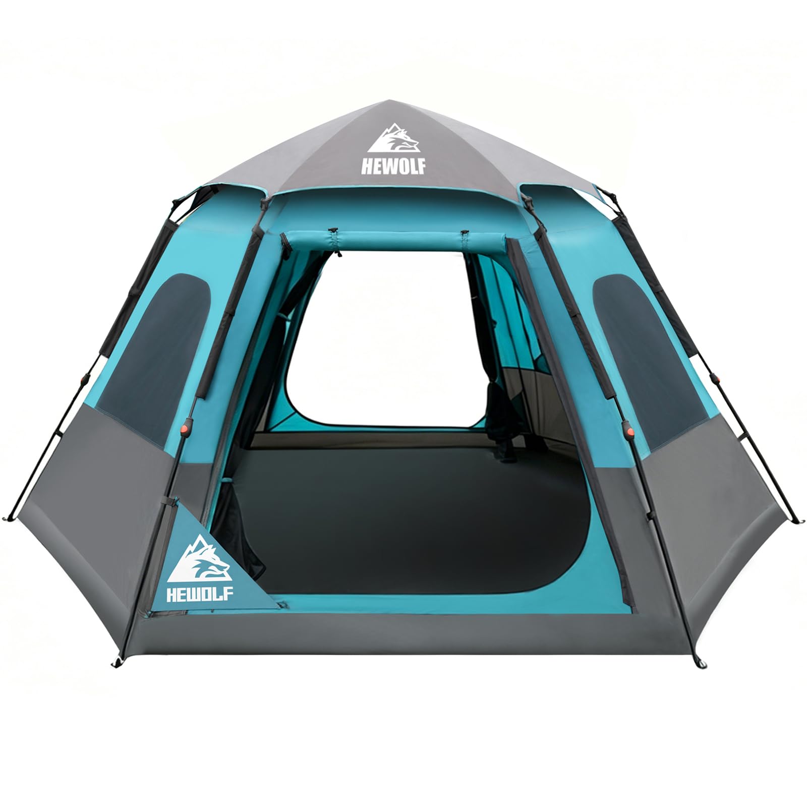 Amazon.com : Hewolf 2/3/4 Person Camping Tent - Instant Pop Up