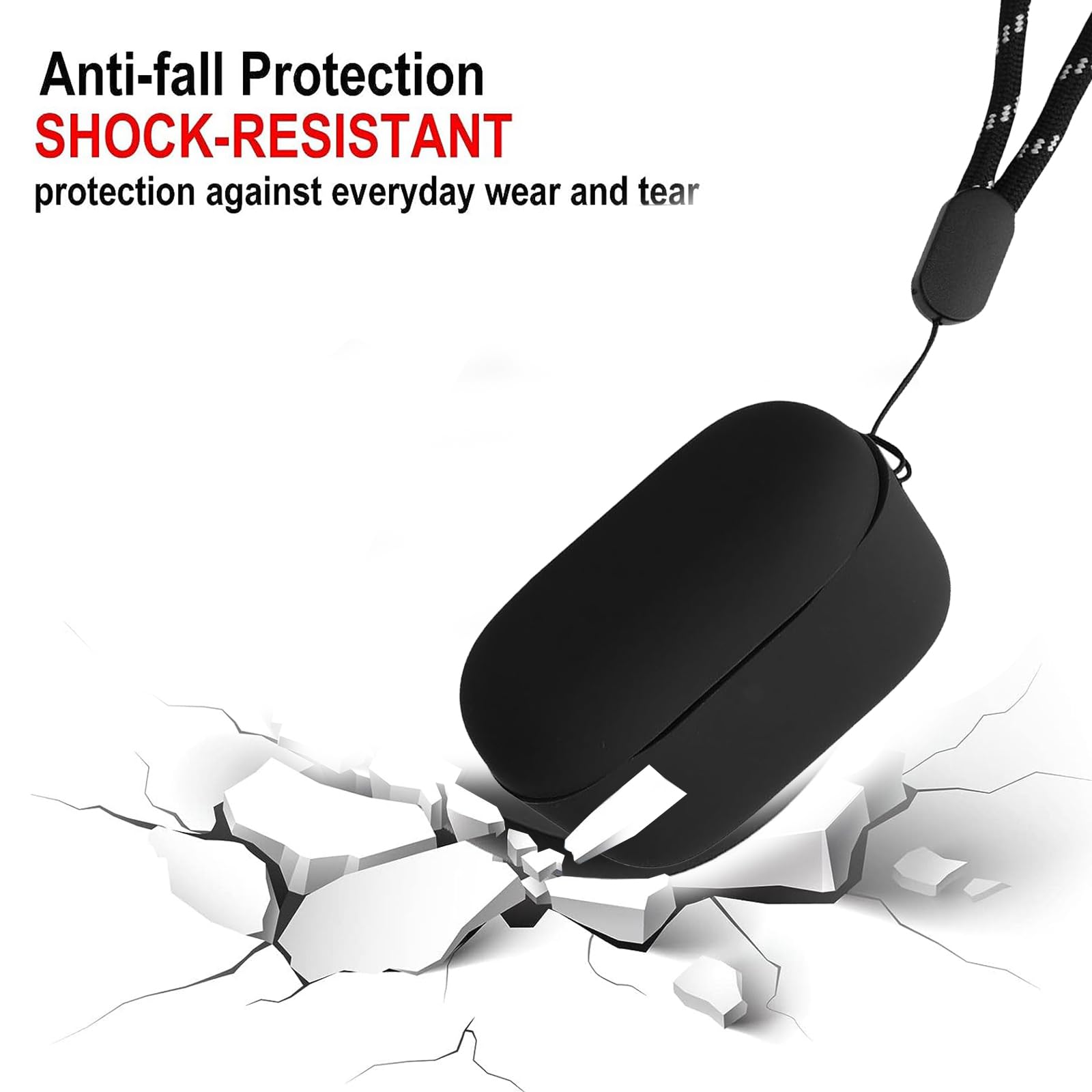 KZIOACSH Silicone Case for Anker soundcore A20i - Image 2