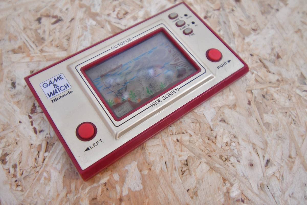 Amazon.co.jp: ゲームウォッチ オクトパス OCTOPUS Game&watch 