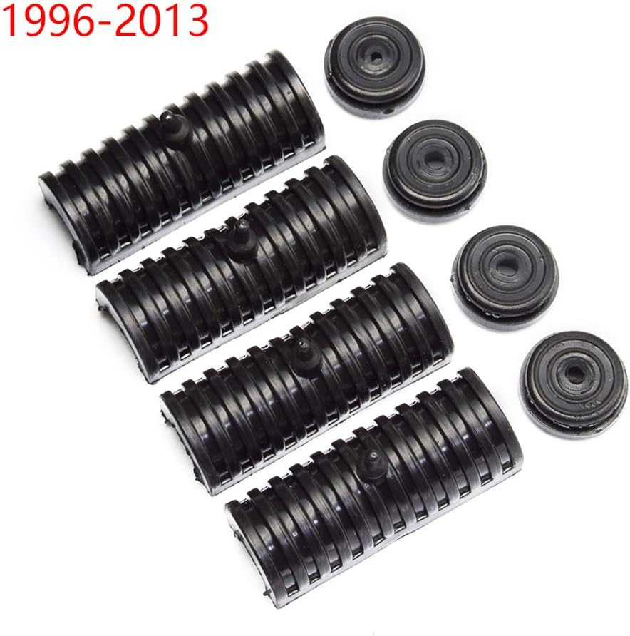 Amazicha Rubber Mounts Support Cushion Hard Saddle Bags Saddlebag Compatible for Harley Touring Street Glide/Electra Glide/Road Glide/Road King 1996-2013