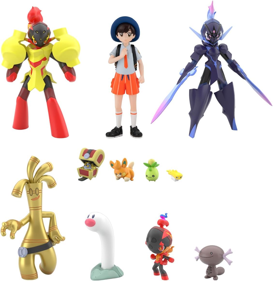 BANDAI Shokugan Pokemon Scale World Paldea Region 2 Set