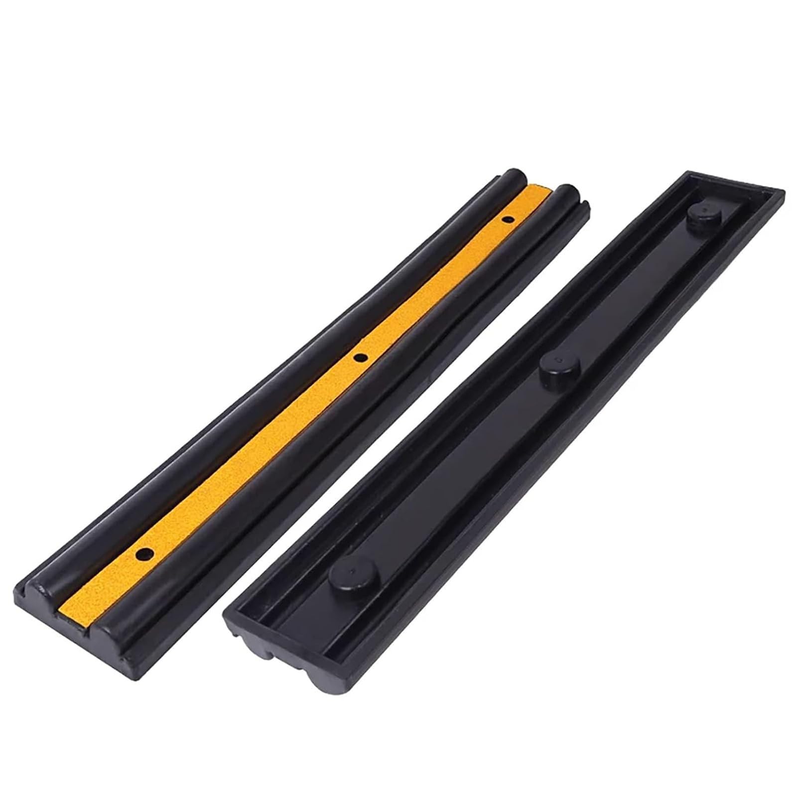 Gummi Rammschutz Schwarz Gelb, Staplerschutz Für Lager & Rampe