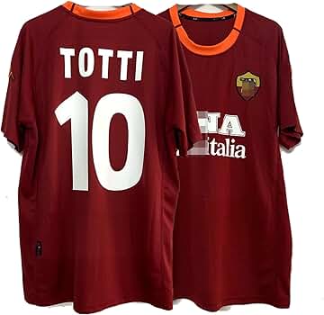 【新品タグ付】トッティ黒と赤と白のユニホーム 新品タグ付】トッティ黒と赤と白のユニホーム